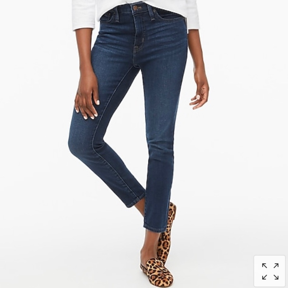 JCREW skinny jean in perfect blue wash